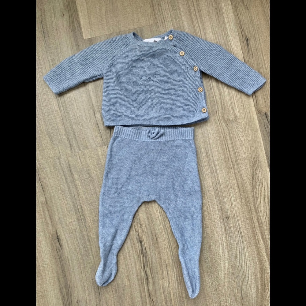 Zara blue boy set